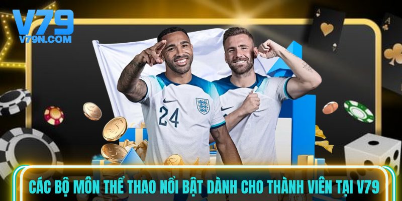 Các bộ môn thể thao nổi bật dành cho thành viên tại V79